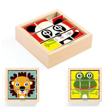 Lade das Bild in den Galerie-Viewer, Holzpuzzle &quot;Touranimo&quot; von Djeco - 3 verschiedene Motive
