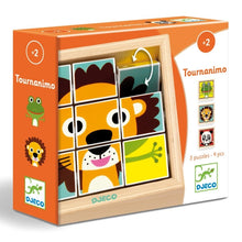 Lade das Bild in den Galerie-Viewer, Holzpuzzle &quot;Touranimo&quot; von Djeco - Produktabbildung
