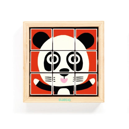 Holzpuzzle "Touranimo" von Djeco - fördert die Koordination und Kombinationsgabe