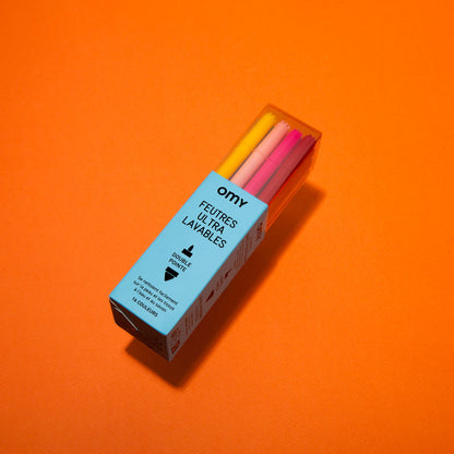 Filzstifte mit Doppelspitze von OMY - Produktabbildung