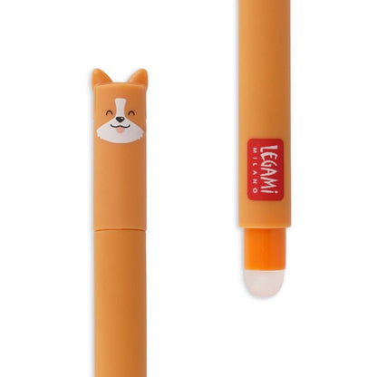 Löschbarer Gelstift "Corgi"