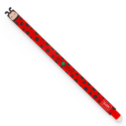 Löschbarer Gelstift "Marienkäfer"