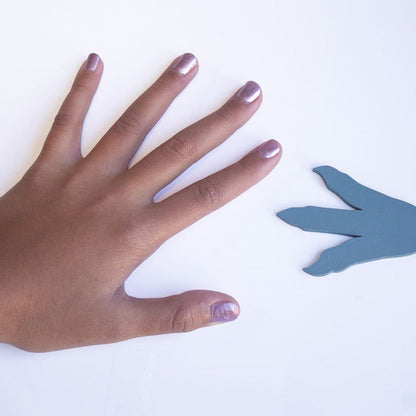 Kindernagellack "Diplodo-kiss" von Miss Nella- einfach abziehbar