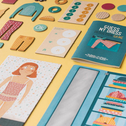 Spiel "Guess my Dress" von Londji - Kreatives Ratespiel für zwei Personen