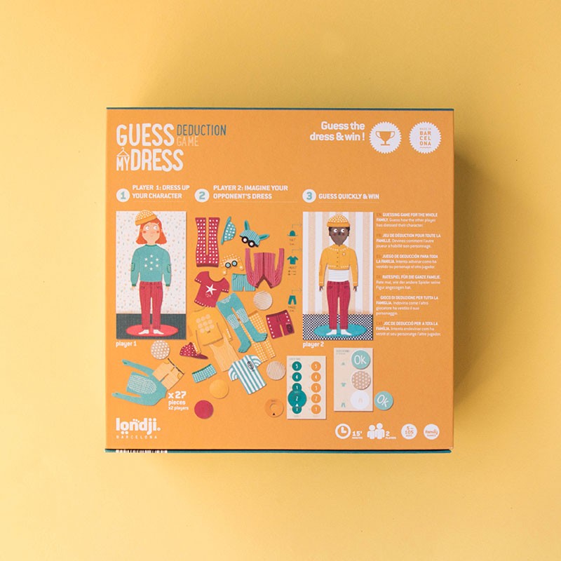 Spiel "Guess my Dress" von Londji - Errate das Outfit und gewinne