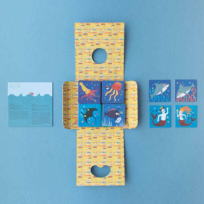 Spiel "Ocean Animals" von Londji : praktisches Format für unterwegs oder zu Hause