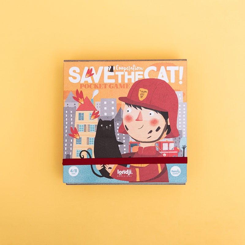 Spiel "Save the Cat" von Londji – Abenteuerspiel für die ganze Familie, ab 4 Jahren
