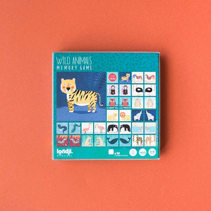 Spiel "Wild Animals" von Londji : Die Paare sind nicht exakt identisch! Mal ist es ein Löwe und Löwin, die zusammengehören.