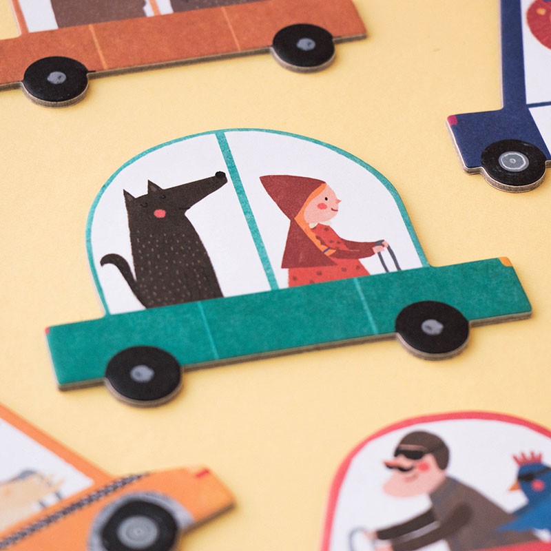 Puzzle "Beep Beep" von Londji - interaktives Suchspiel