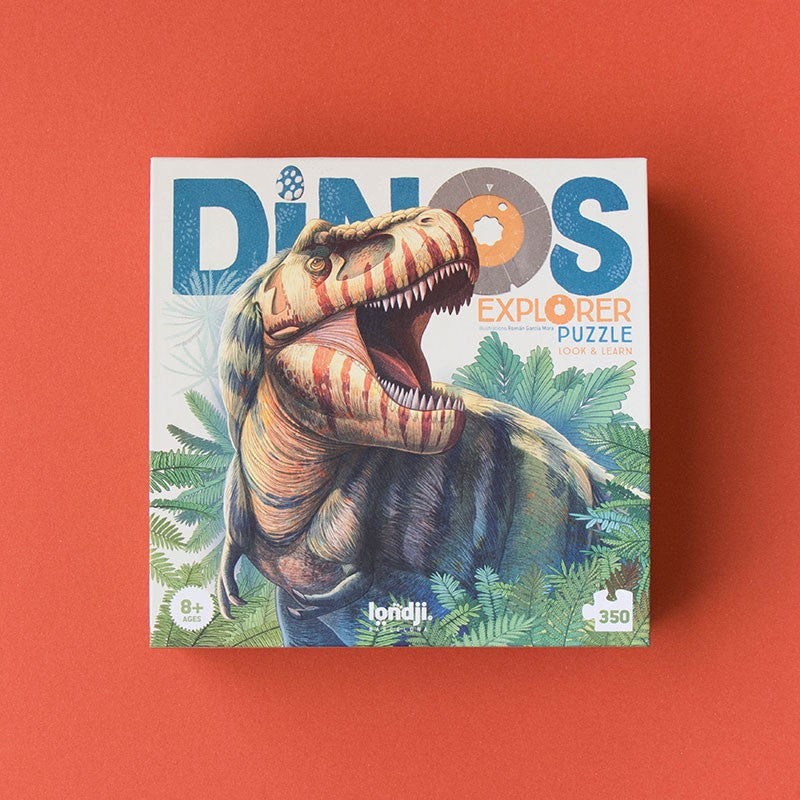 Explorer Puzzle "Dinos" von Londji: 350-teiliges Puzzle + ab 8 Jahren