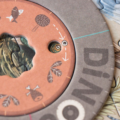 Explorer Puzzle "Dinos" von Londji:3 Entdeckerscheiben mit spannenden Infos rund um die Dinos