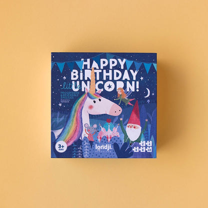 Puzzle "Happy Unicorn" von Londji – 5 verscheidne Puzzle, beidseitig bedruckt