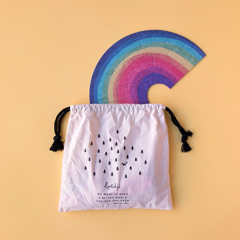 Puzzle "Happy Unicorn" von Londji – praktische mit Aufbewahrungssäckchen für unterwegs