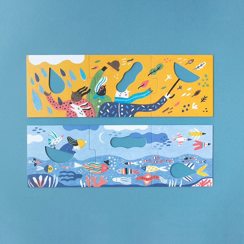 Puzzle "Imagine" von Londji – fantasievolles Spielen mit unterschiedlichen Welten