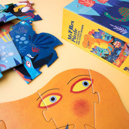 „T-Rex "von Londji – Puzzle Spaß für Kinder von 3 - 6 Jahren