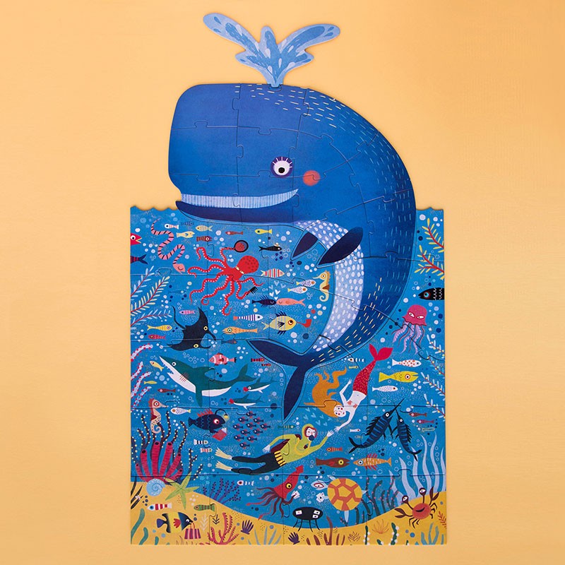 Puzzle "My big blue"