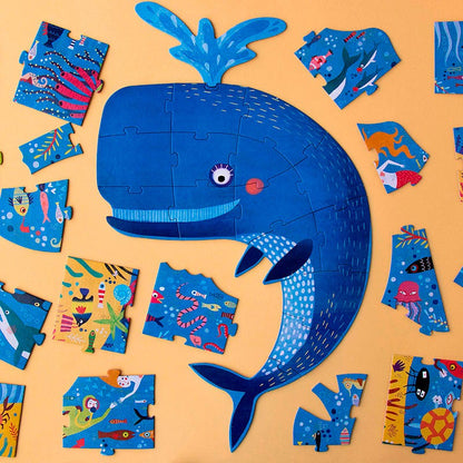Puzzle "My big blue"