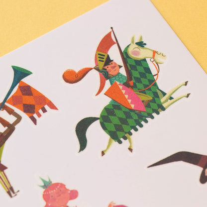 Tattoos "Ritter" von Londji - ideale Geschenkidee für alle Mittelalterfans