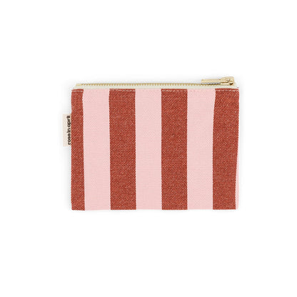 Tasche "Marie" in der Kombi rosa /bordeaux von Rose in April – stylish & praktisch für Münzen & Schmuck. 