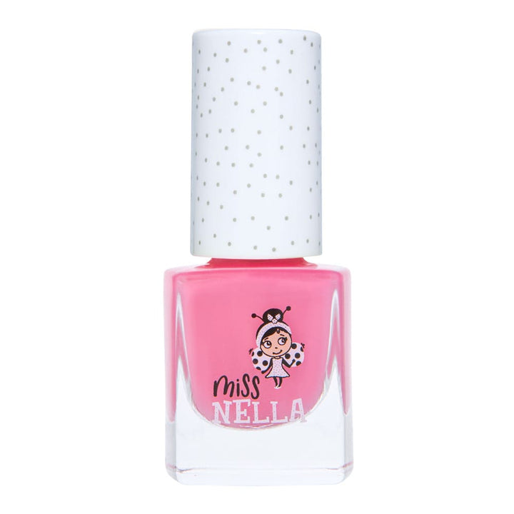 Kindernagellack „Pink a boo“ im kräftigen Pink von Miss Nella. 