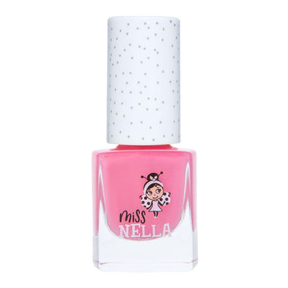 Kindernagellack „Pink a boo“ im kräftigen Pink von Miss Nella. 