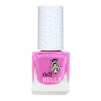 Kindernagellack „Blueberry Smoothie“ im schimmernden Lila von Miss Nella. 