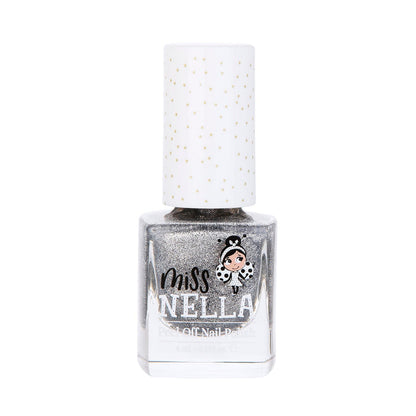 Kindernagellack "Shooting Star" von Miss Nella - schimmerndes silber