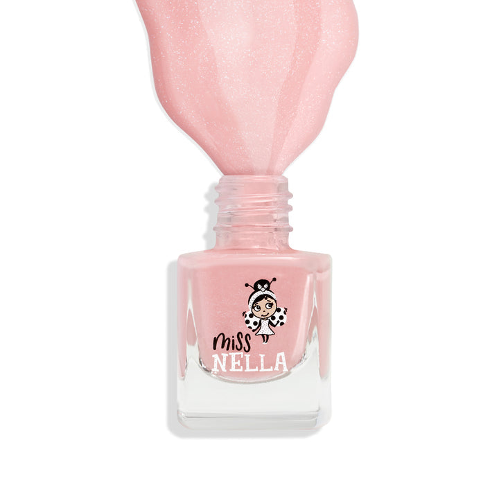 Kindernagellack "Cheeky Bunny" von Miss Nella - Farbton schimmerndes rosa