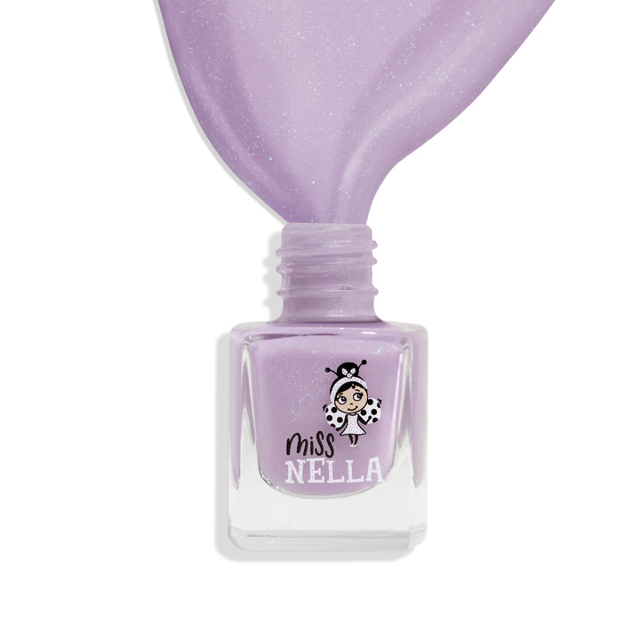 Kindernagellack "Butterfly Wings" von Miss Nella - Farbton pastell lila