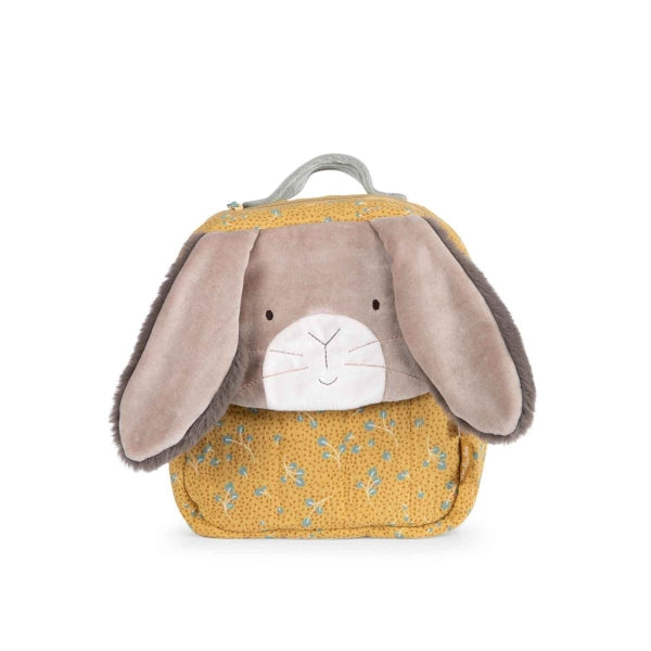 Rucksack "Hase" in ocker von Moulin Roty - Produktabbildung