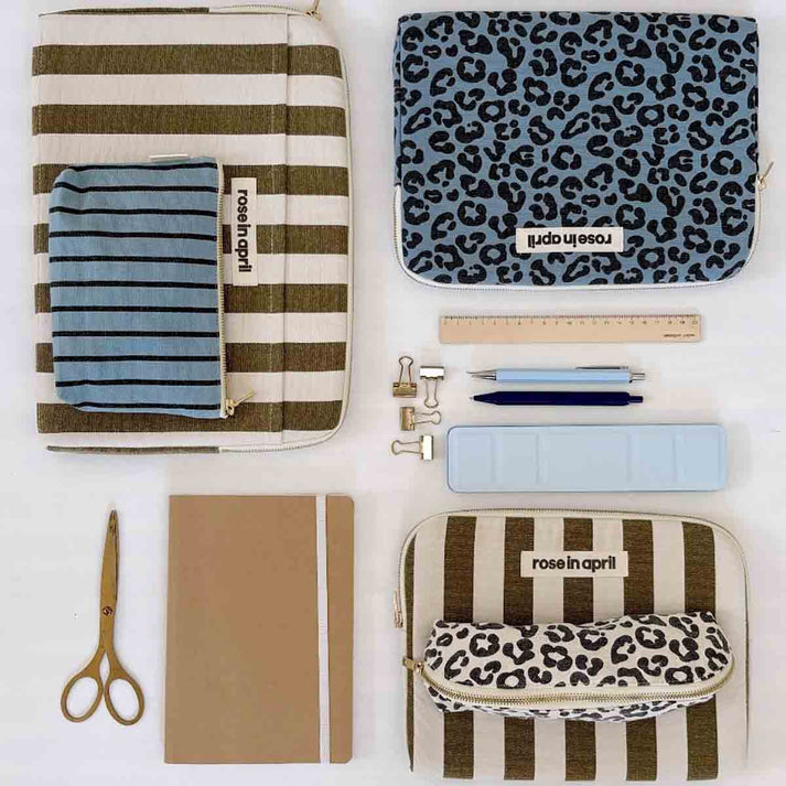 Laptophülle olive/greige