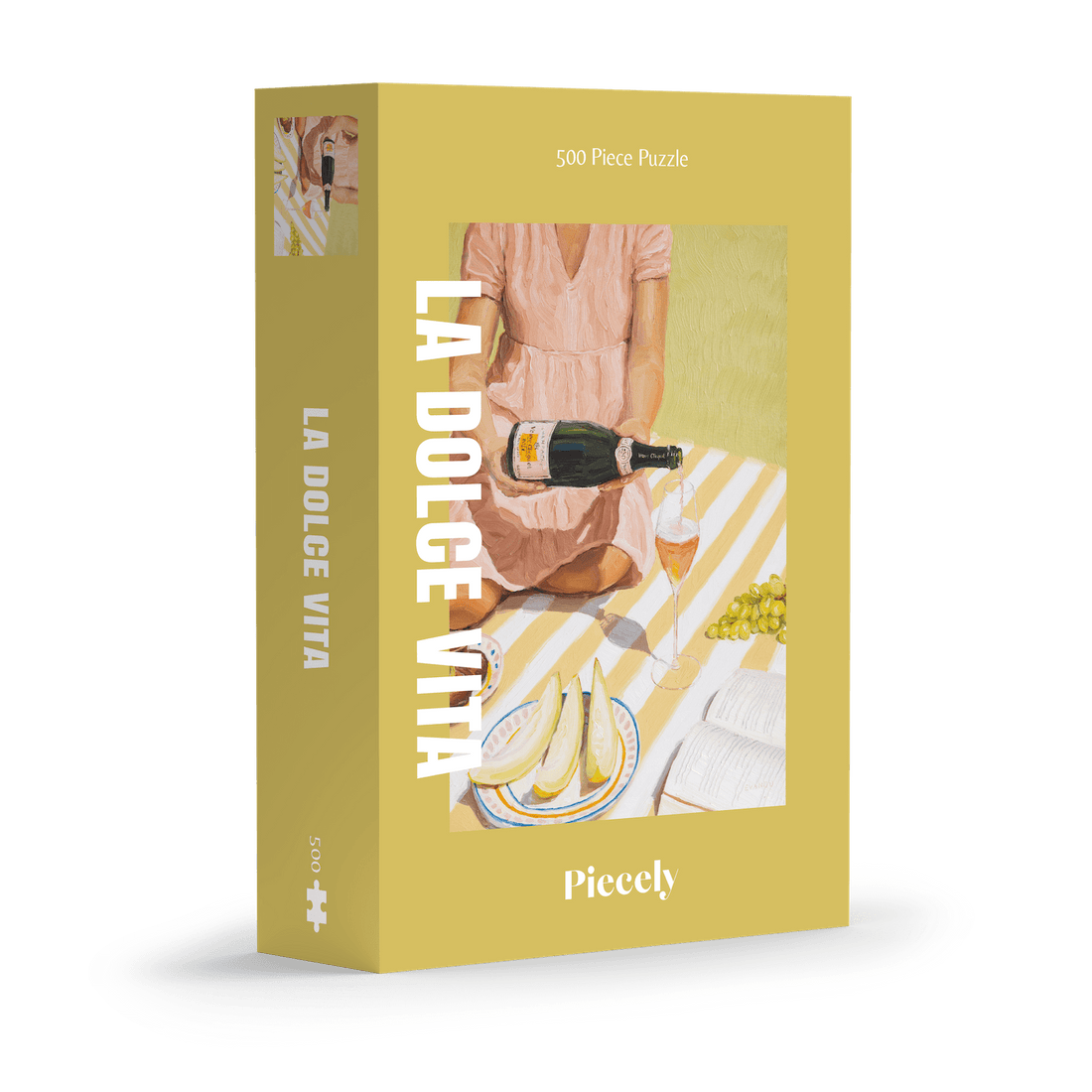 Puzzle "Dolce Vita" von Piecely - 500 Teile aus recycelter Pappe 
