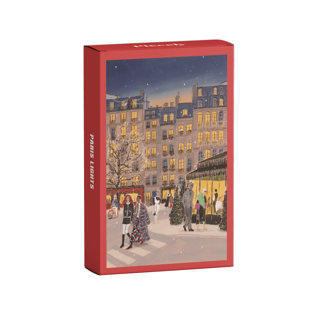 Mini Puzzle "Paris Lights" von Piecely - 99 Teile aus recycelter Pappe