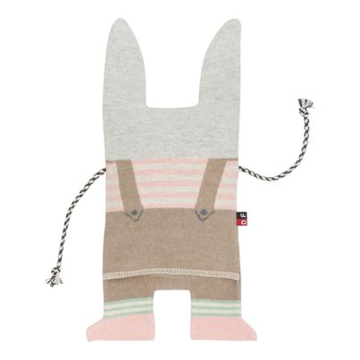 Körnerkissen "Hase"  in rosa von David Fussenger - Produktabbildung, Rückseite