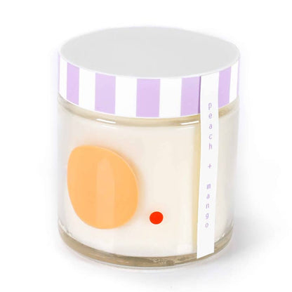 Handgemachte Duftkerze "Pfirsisch & Mango" von to:from - Produktabbildung