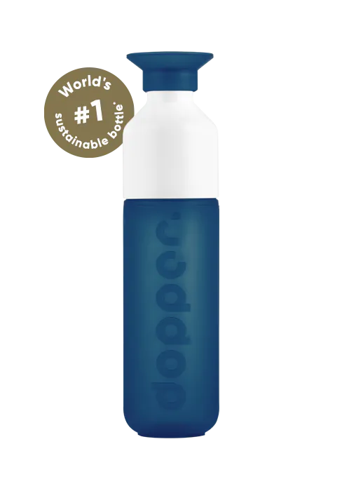 Dopper 450 ml Trinkflasche in der Farbe Cosmic Storm – nachhaltige Flasche