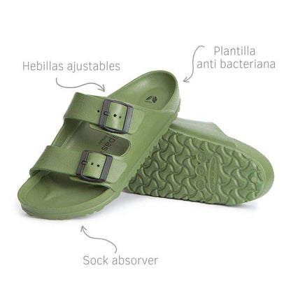 Sandale "New Coachella", khaki