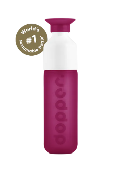 Dopper 450 ml Trinkflasche in der Farbe Funky Fuchsia - nachhaltige Flasche