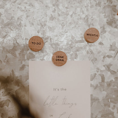 Denk dran Magnete von Eulenschnitt – To Do, Denk dran, Wichtig im Set