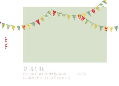 Freundeheft "Ich & mein kleiner Bruderr" von Ava & Yves - perfekte Geschenkidee für Geschwister