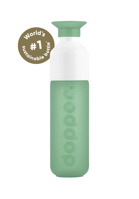 Dopper 450 ml Trinkflasche in der Farbe Moody Mint - nachhaltige Flasche