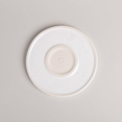 Der Frühstücksteller Calma von Eulenschnitt - handarbeit aus portugiesischer Töpferei