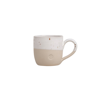 Espressotasse Smiley von Eulenschnitt – handgemachte Steingut-Tasse mit Smiley-Design