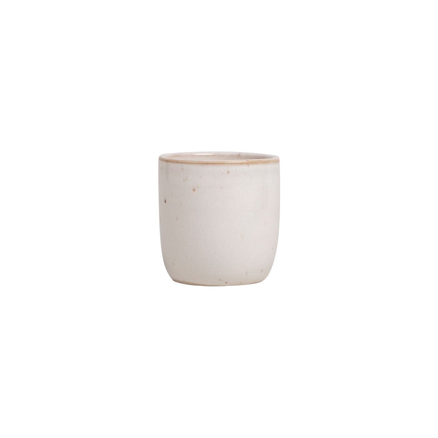 Espressobecher Calma von Eulenschnitt – handgemachter Steingutbecher im Scandi Look