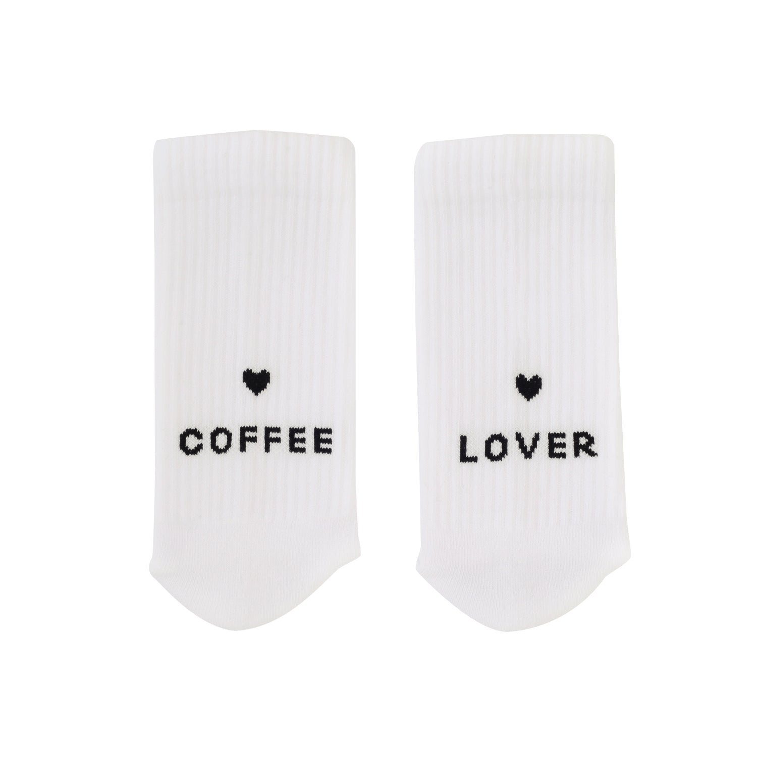 Socken Weiß Coffee Lover von Eulenschnitt – Bio-Baumwolle