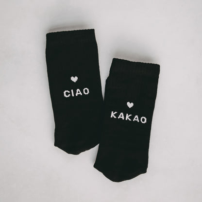 Ciao Kakao Socken Schwarz – einzelne Socken