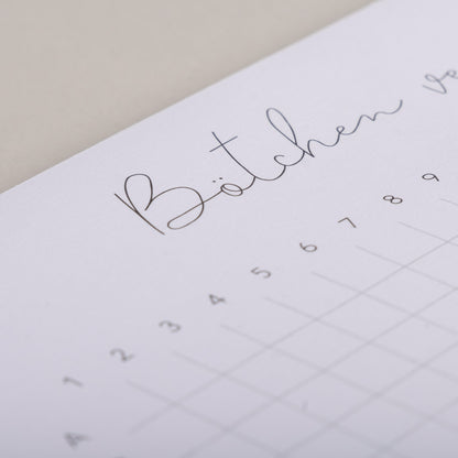 Spielblock "Bötchen versenken" - Detailaufnahme 