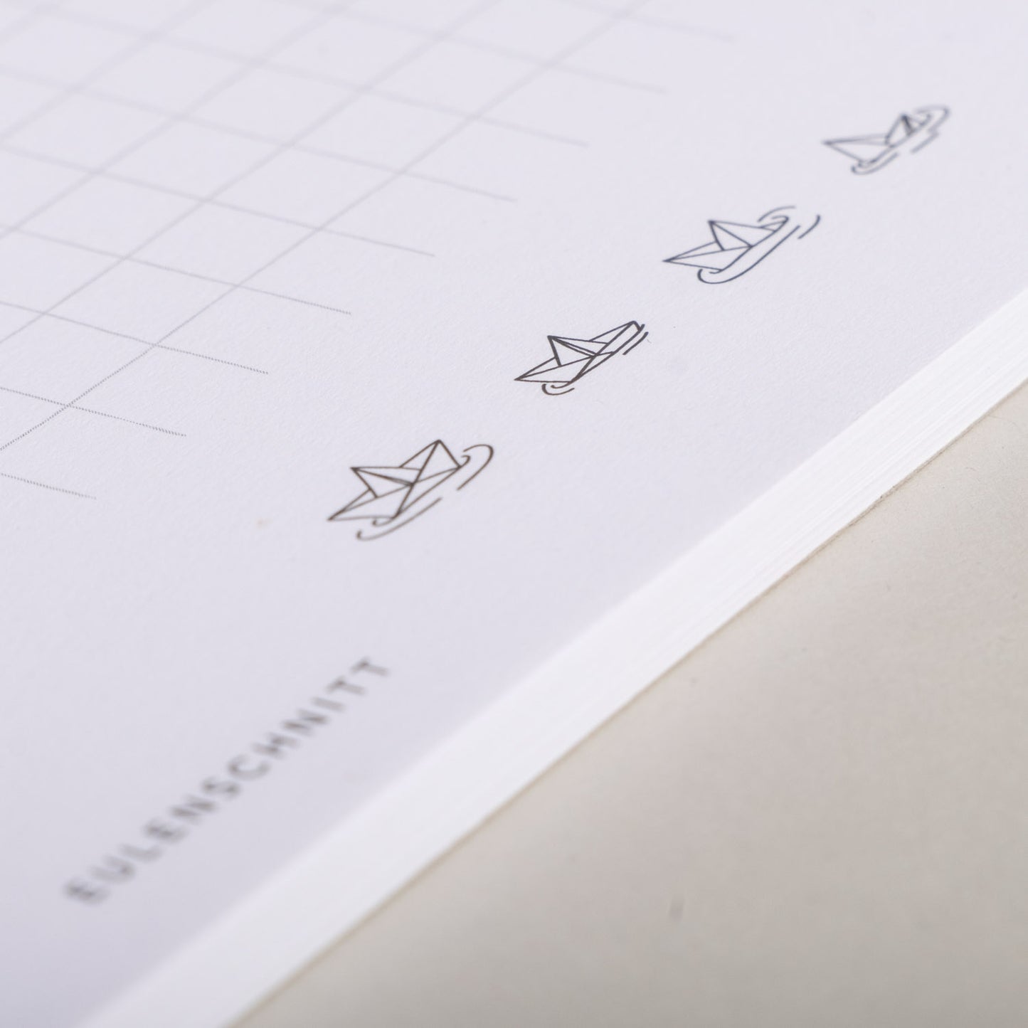 Spielblock "Bötchen versenken" - Detailaufnahme Bötchen